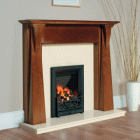 Contemporary Style Fire & Surround